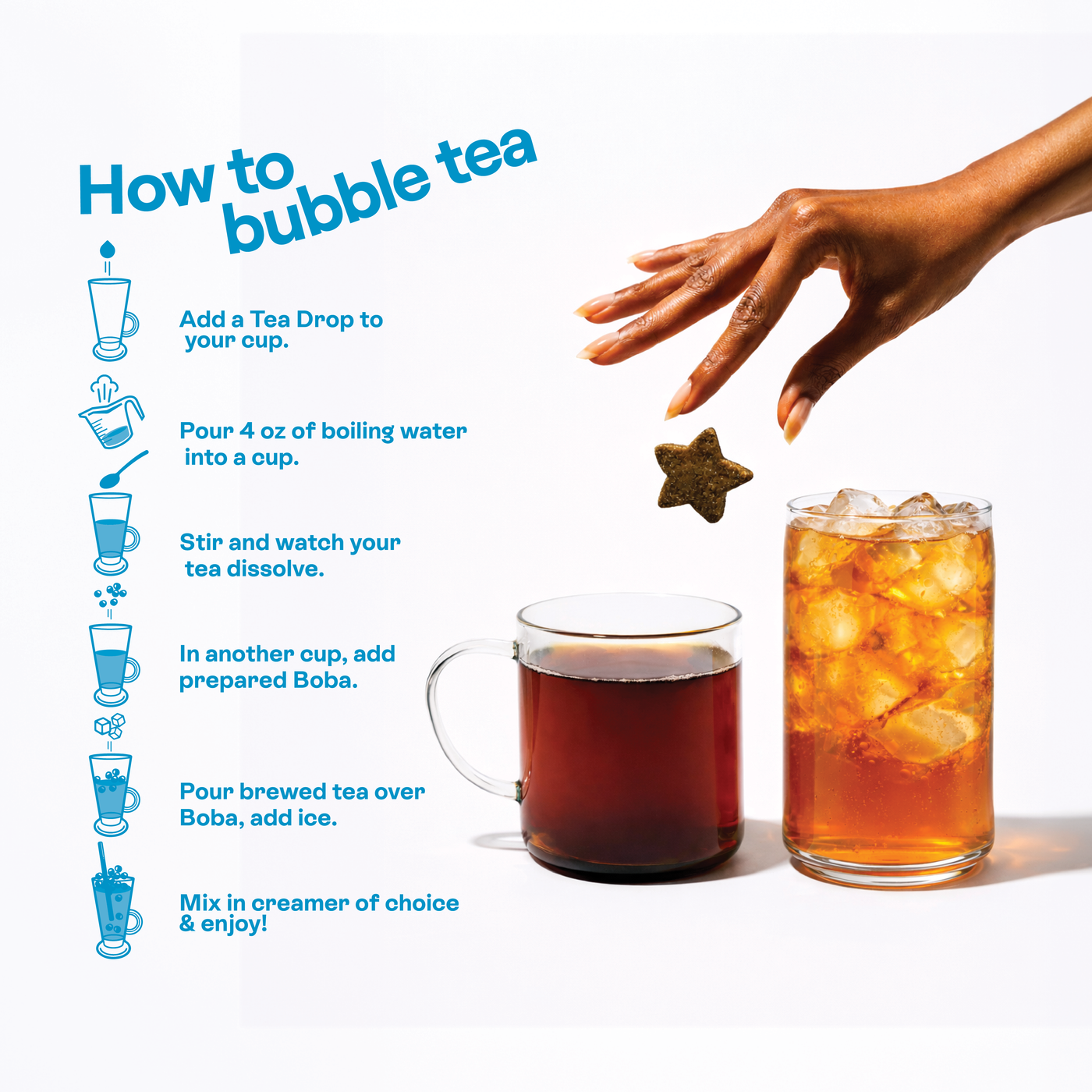 Brown Sugar Instant Boba Pearls